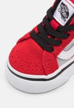 Vans Sk8-Hi Zip - Sneakers Hoog - Ferocious Flame Racing Red/Black -Modeschoenen 039a7c7fce154231b1592b817bb40564