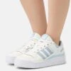 Adidas Originals Forum Bold Stripes W - Sneakers Laag - Off White/Clear Sky/White