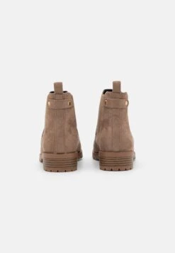 Korte Laarzen - Taupe -Modeschoenen 0b05296e5cbe4a438dd8b3657c61ac9c