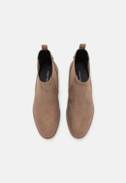 Korte Laarzen - Taupe -Modeschoenen 13ad3c3ed69c4d7fae312ab50fe77470