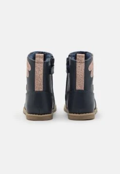 Friboo Korte Laarzen - Dark Blue -Modeschoenen 16a6d9c7cd454f59b3a8882c09b53a51