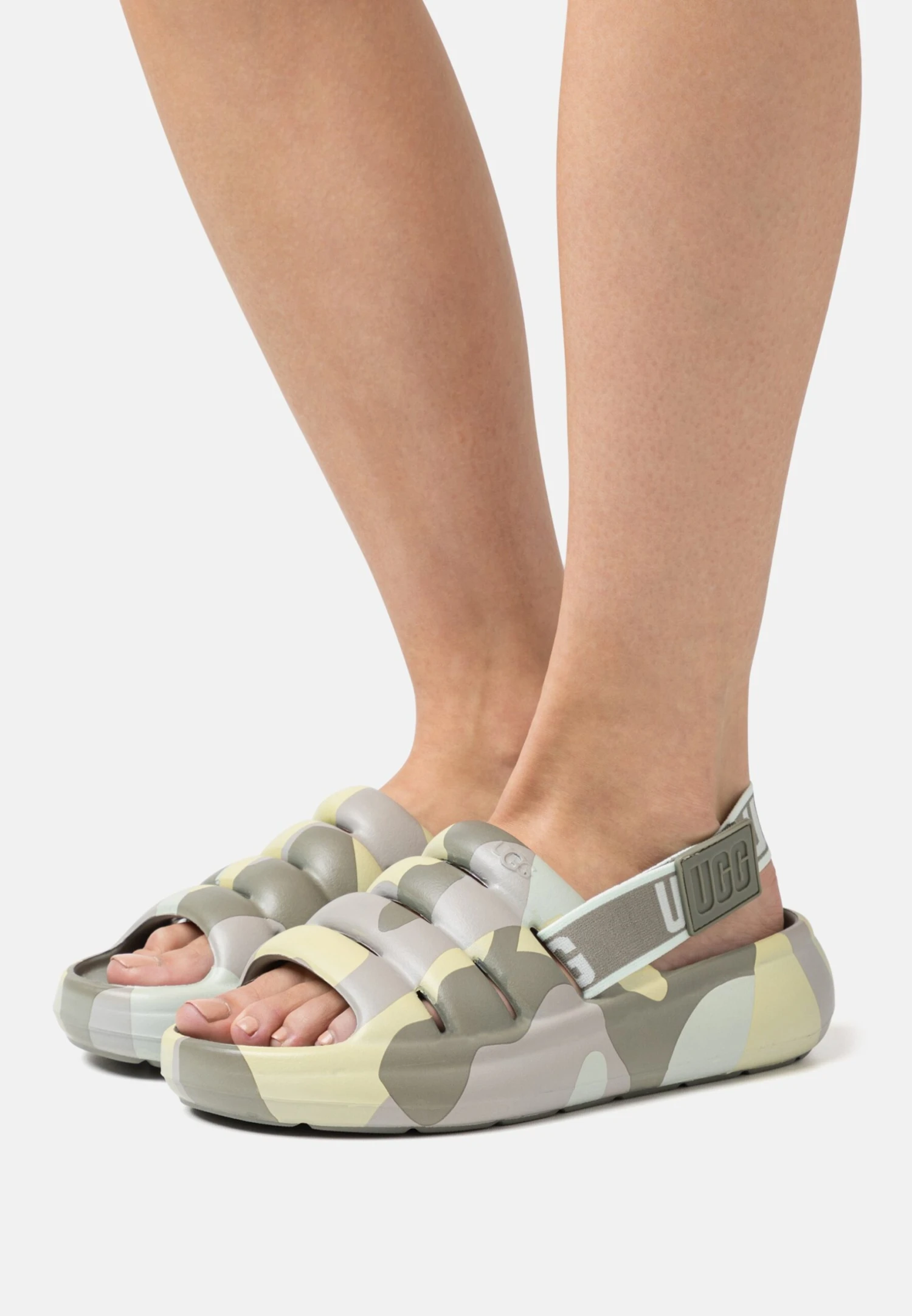 Ugg Sport Yeah Camopop - Sandalen - Moss Green 1 Ugg Sport Yeah Camopop - Sandalen - Moss Green