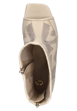 Gerry Weber Civita 09 - Cowboy-/Bikerlaarsjes - Creme -Modeschoenen 203b638d3b214edba8e9a114b835a624