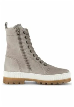 Gabor Comfort Veterboots - Kiesel 11 Gabor Comfort Veterboots - Kiesel -Modeschoenen 253bc9153992426181b9ffaed7accc3a