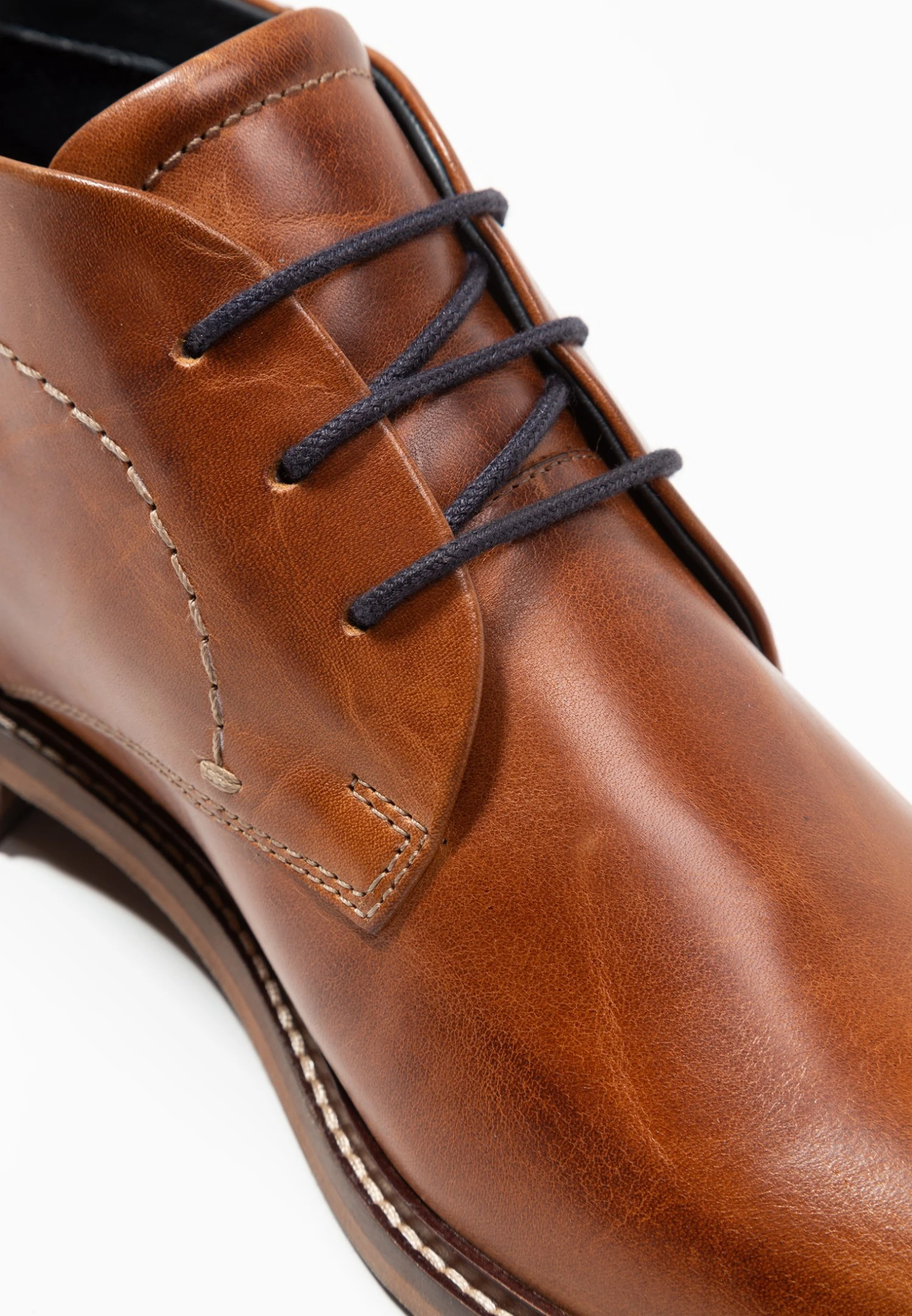 Pier One Leather - Veterschoenen - Cognac 6 Pier One Leather - Veterschoenen - Cognac - Afbeelding 6