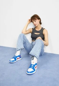 Air Jordan 1- Sneakers Laag - Sport Blue/Gym Red/White/Sail -Modeschoenen 2ff02c8c4d804e11bde7ef6f0be7c787