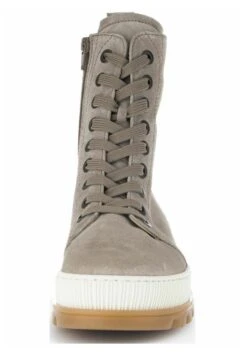 Gabor Comfort Veterboots - Kiesel 10 Gabor Comfort Veterboots - Kiesel -Modeschoenen 381f9daeef20472780157f065e940b63