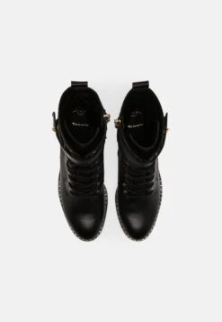 Tamaris Veterboots - Black/Gold 12 Tamaris Veterboots - Black/Gold -Modeschoenen 3f02e1fe61394065b985e72f5e9e2b87