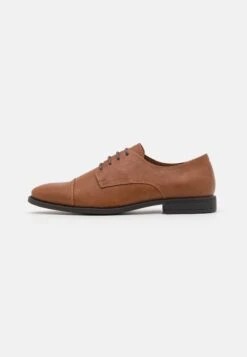 Modeschoenen 8 Pier One Veterschoenen - Cognac