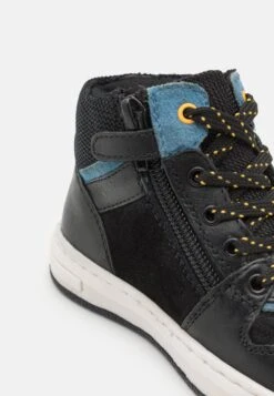 Friboo Leather - Sneakers Hoog - Black 11 Friboo Leather - Sneakers Hoog - Black -Modeschoenen 447b3de2da144d44915599b1383953da