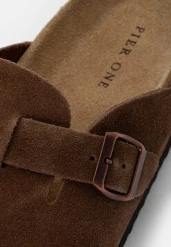 Pier One Leather Unisex - Pantoffels - Brown 11 Pier One Leather Unisex - Pantoffels - Brown -Modeschoenen 47364cdc1dcd4794860a5f6810594e6c