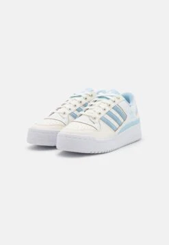 Adidas Originals Forum Bold Stripes W - Sneakers Laag - Off White/Clear Sky/White -Modeschoenen 4d771d7e5d324394ba70f9eeb43d527b