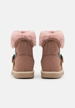 Friboo Korte Laarzen - Mauve -Modeschoenen 4e6beb54608240439fd6ef5e4260b284