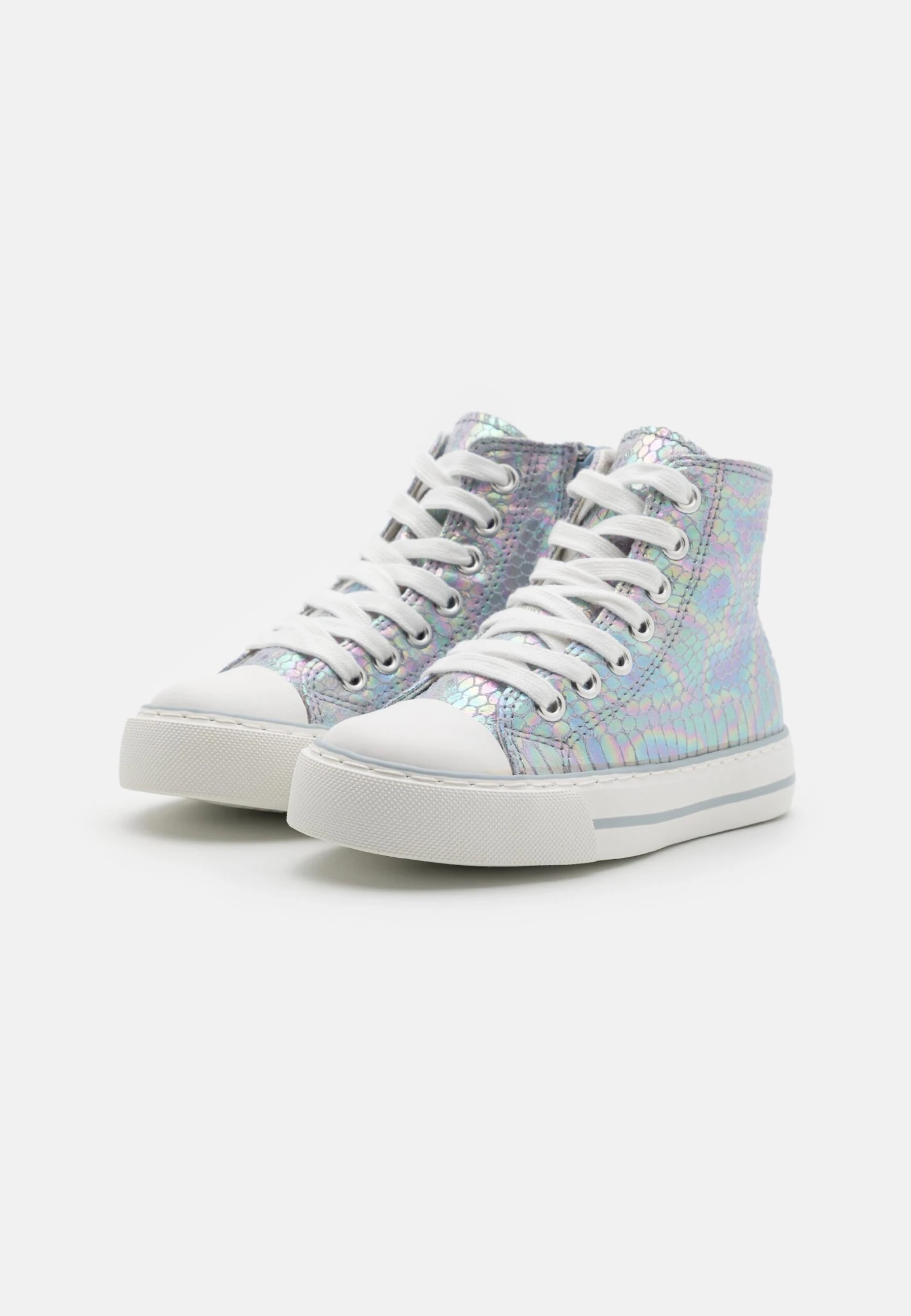 Friboo Sneakers Hoog - Light Blue 2 Friboo Sneakers Hoog - Light Blue - Afbeelding 2
