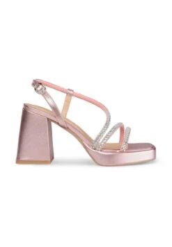 Modeschoenen 18 Alma En Pena Falken - Sandalen Met Plateauzool - Rosa