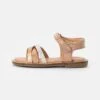 Friboo Leather Sandals - Sandalen - Rose Gold Coloured