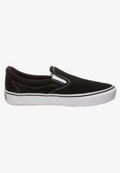 Vans Ua Comfycush Slip-On - Sneakers Laag - Black/True White -Modeschoenen 600ae27734fd4cd583c9cb57512beceb