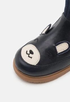 Friboo Leather - Snowboots- Dark Blue -Modeschoenen 63c6886ea50e4c589fe02b48851d45d5