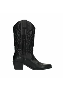 Cowboy-/Bikerlaarzen - Schwarz -Modeschoenen 6b0aa488ce734e39b1f30473d7270826