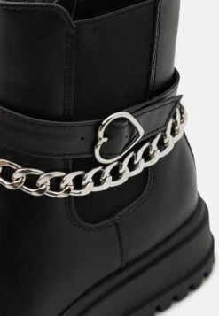 Friboo Cowboy-/Bikerlaarsjes - Black -Modeschoenen 6d101eebbe0e49f7b900d090395b7562