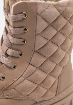 Friboo Leather - Veterboots - Nude -Modeschoenen 7516c50ad6674917866cf60f1585dfdf