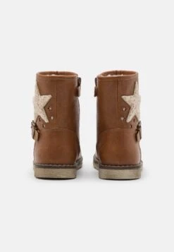 Friboo Korte Laarzen - Cognac -Modeschoenen 7906fb1394334f8bba33209e0869abf2