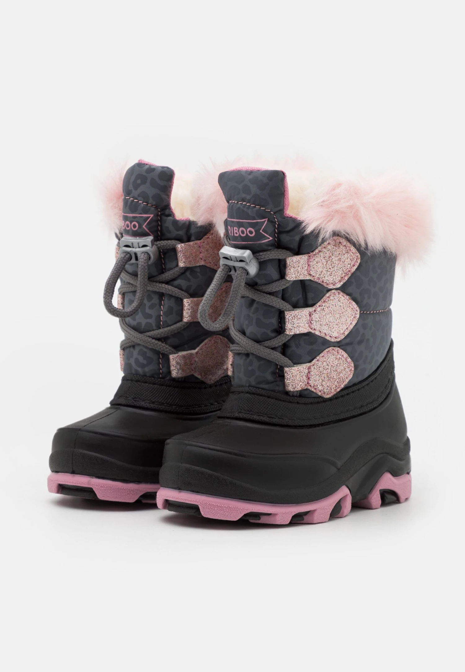 Friboo Snowboots- Dark Grey 2 Friboo Snowboots- Dark Grey - Afbeelding 2