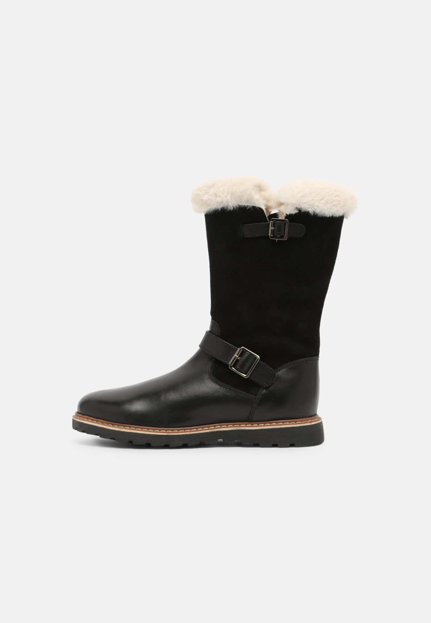 Friboo Leather - Snowboots- Black 1 Friboo Leather - Snowboots- Black
