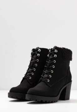 Anna Field Winter Boot - Enkellaarsjes Met Plateauzool - Black -Modeschoenen 9a227557fcf844549dd37333db13f9cc