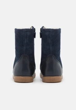 Friboo Leather - Snowboots- Dark Blue -Modeschoenen 9dc11cdccb9349adb205410a04cd74f1