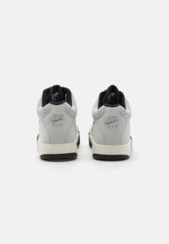 Nike Sportswear Air Flight Lite Mid Nas - Sneakers Hoog - Photon Dust/Black/Metallic Silver/Light Smoke Grey/White/Pale Ivory -Modeschoenen a7784cd59990417cb974cee5ec5e7692