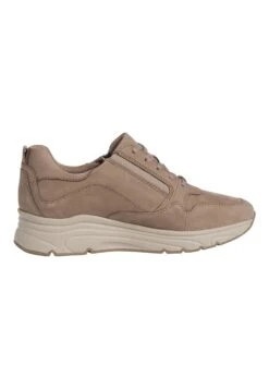 Tamaris Pure Relax - Sneakers Laag - Taupe Nubuc -Modeschoenen aa58c415ae114c518ddf50a072a1bcf3