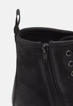 Pier One Leather - Veterboots - Black -Modeschoenen bcb2f3f50d714aac93976964fc54f71b