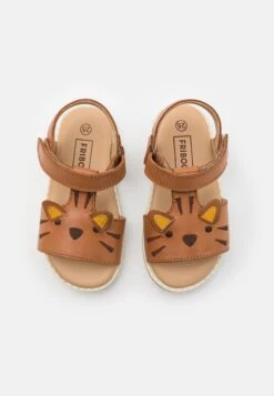 Friboo Leather - Sandalen - Cognac -Modeschoenen c0755bb4c27a4ef5866a91e430de06ed