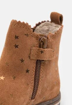 Friboo Leather - Korte Laarzen - Cognac -Modeschoenen c3cda405568742dcbfec50d68e560d0e