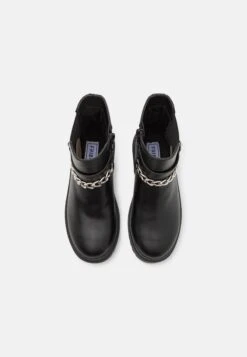 Friboo Cowboy-/Bikerlaarsjes - Black -Modeschoenen c73332edc5c749c2ac2ecd9d002cbb01