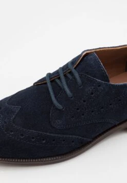 Friboo Leather - Veterschoenen - Dark Blue 11 Friboo Leather - Veterschoenen - Dark Blue -Modeschoenen cd5f38bcb0c846e59b7e5a210efe156a