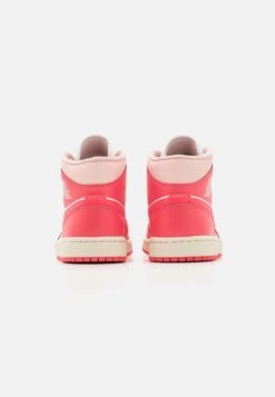 Air Jordan 1 Mid - Sneakers Hoog - White/Sea Coral/Atmosphere/Sail -Modeschoenen d08ffd0da6fe4c3cb0aa2df6ff24ebaf