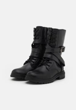 Friboo Leather - Veterlaarzen - Black 17 Friboo Leather - Veterlaarzen - Black -Modeschoenen d514d654e2bc45a3bfa4e0f76b278218