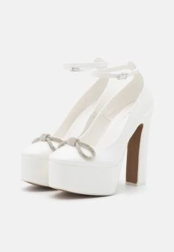 Call It Spring Vegan Kamilia - Plateaupumps - White -Modeschoenen dbe25ae23d9941339197dd8a161d1e72