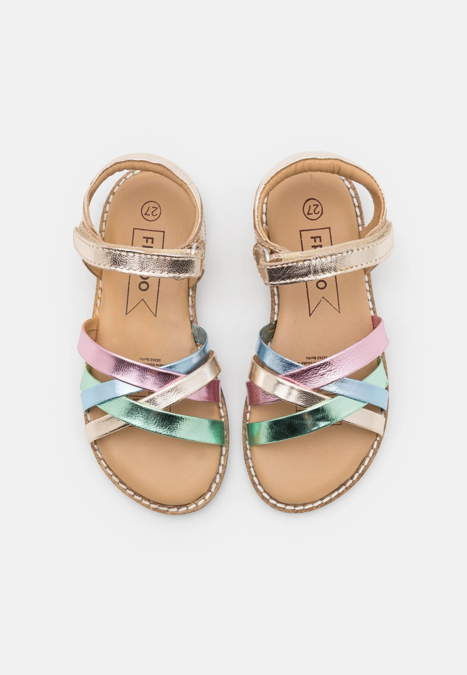 Friboo Leather - Sandalen - Multi-Coloured 4 Friboo Leather - Sandalen - Multi-Coloured - Afbeelding 4