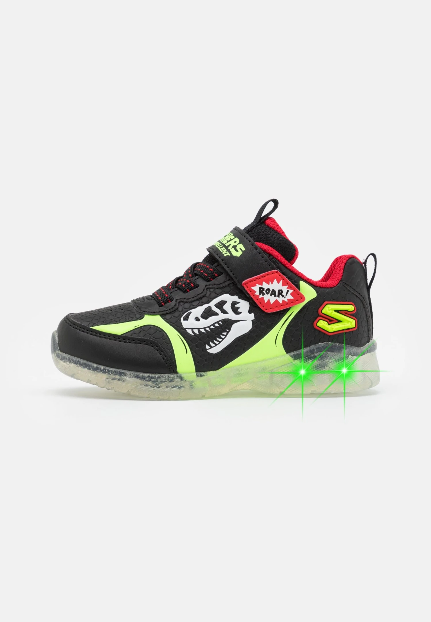 Skechers Illumi-Brights - Sneakers Laag - Black/Lime//Red 1 Skechers Illumi-Brights - Sneakers Laag - Black/Lime//Red