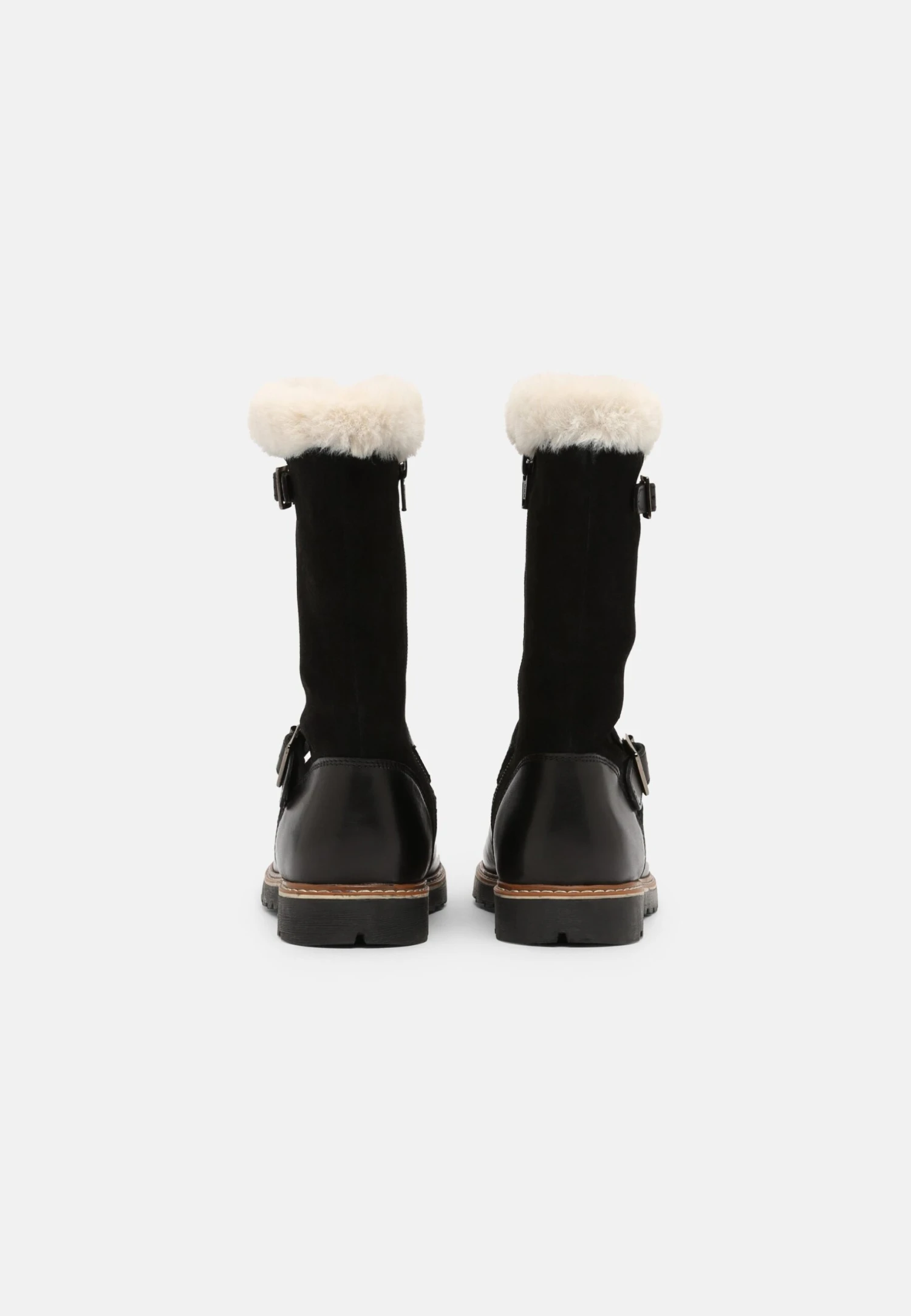 Friboo Leather - Snowboots- Black 3 Friboo Leather - Snowboots- Black - Afbeelding 3