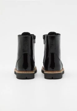 Friboo Leather - Veterboots - Black -Modeschoenen f151a34af3f84557b2472202d90e9107