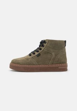 Modeschoenen 38 Friboo Leather - Veterboots - Khaki